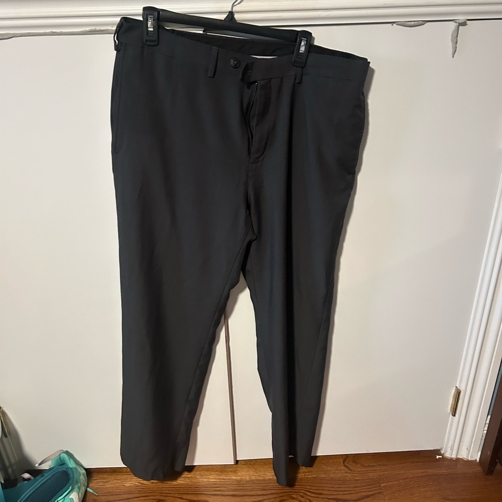 Elegant Charcoal Men's Dress Pants